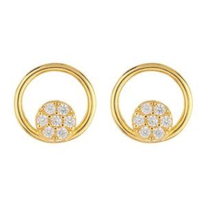 Argento Vivo 18K Gold Plated Sterling Silver